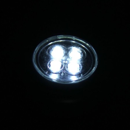 Lamp-Pushlite PL-4LED-SILV silver 1.5W 3AAA 7cm-1