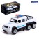 Metal machine "Jeep 6x6 of special services", 1:32, inertia, color white