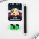 Chancellery set “Best of the best”, pencils 2 pcs, erasers 2 pcs, notebook