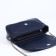 Richet bag on a magnet, outer pocket, long belt, blue color