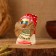 The amulet "Domovynok with a light steam", in a cap, 9 cm, linen, mix