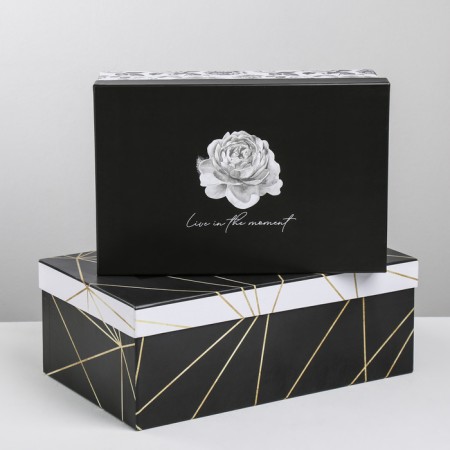 Set of boxes 10 in 1, gift packaging, “Happiness in simple”, 12 x 7 x 4 - 32.5 x 20 x 12.5 cm-1