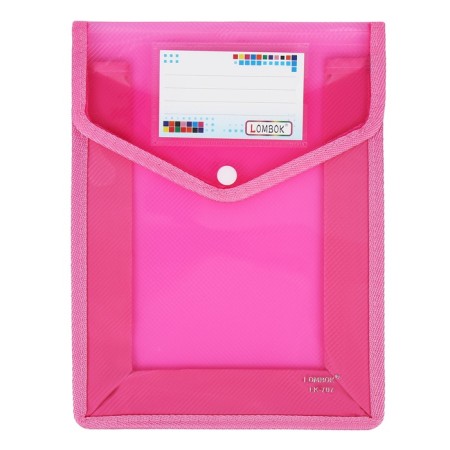 Folder-convert on the A5, 500 MKR button, with extension, vertical, pocket for business cards, mix-10