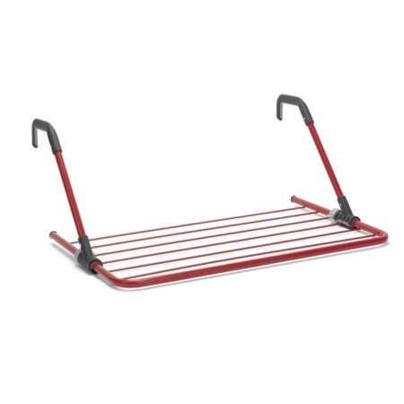 Brabantia linen dryer, hinged, red color, 4.5 m-2