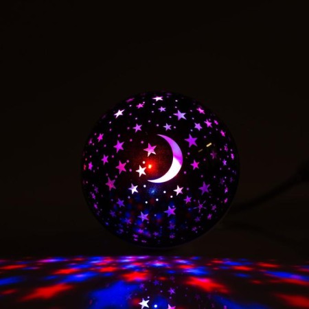 Light device "Festive lamp" 11 cm, E27, speaker, remote control, glow RGB-7