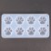 Silicone Form Universal "Paws", 13 × 26 × 3 cm