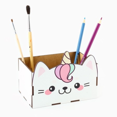 Organizer for the Office "White Cat"-1