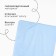 Tainted towel “Broke I” 85x85 cm, pale blue, 100% cotton, 320 g/m2