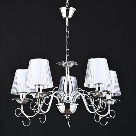 Lamp ceiling Economy light 13152/5CR WCL, 5x60W, E14, 80x60x60 cm, color chromium color