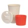 Thermostatic, 380 ml, 12.4 x 8.6 cm, pp plastic, red