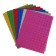 Cardboard of color A4, 10 sheets, 6 colors, holographic