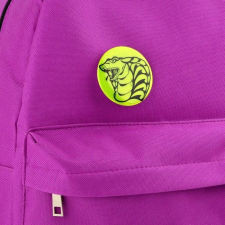 Reflective icon "Cobra head", d = 5.8 cm, color mix-2