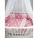 Set in the crib "Delicate dance", 15 objects, pink color