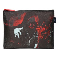 Folder for notebooks A5, 245 x 200 x 10 mm, lightning from above, leather, de Vente Hoodie Man, for boys