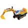 Tolokar "Excavator", mobile bucket, yellow color
