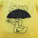 Rawlands adult cloak "Visor - in vain", size 42-48, 60 x 110 cm, yellow color
