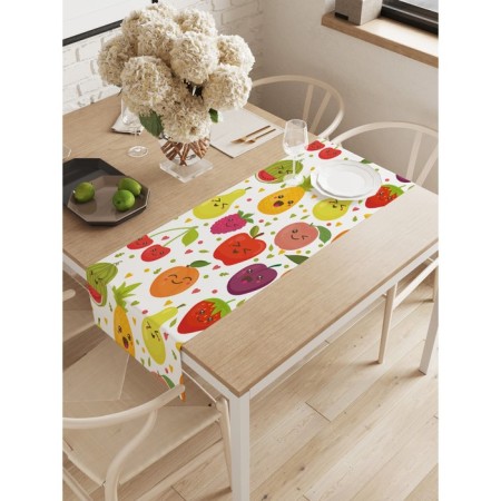 Walking on the table, size 40x145 cm