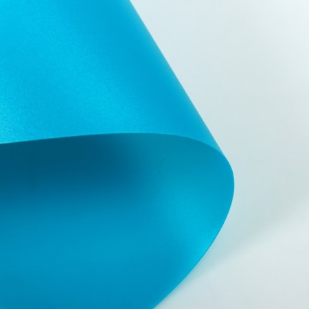 Laying on the table plastic A3, 460 x 330 mm, 500 μm, transparent, turquoise (suitable for the office)-1