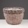 Kashpo "Potle", silver-beige, 27x27x17 cm