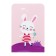 Book stands "animals", 2 pieces, pink