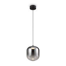 Suspended lamp Freya Fr6133PL-L4SM IDA, 140x140x3200 mm, LED, 4W, 500LM, 3000K, matte black black color