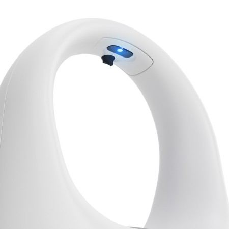 Liquid soap dispenser automatic umbra rain, 414 ml, white color-2