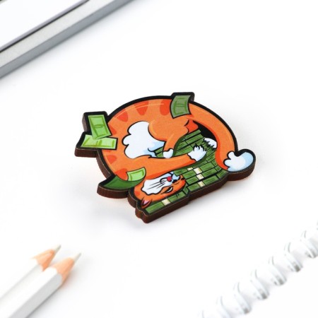 Icon "Object for wealth", 4 x 3.5 cm-3