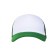 Unisex baseball cap, size 56-58, green color