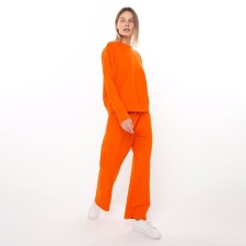 CASTAL COMPLEMENT (sweatshirt and trousers), orange, size 48-50