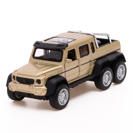 Metal machine “SUV”, 1:36, light, sound, doors, inertia, color of mix open-9