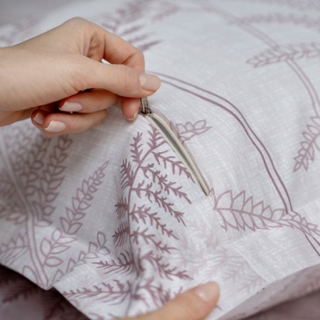 Set of pillowcases "Semilla", size 50x70 cm, pink color, 2 pcs-2