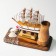 Set of desktop "ship" with a stand for pens, 12 x 13 x 6 cm