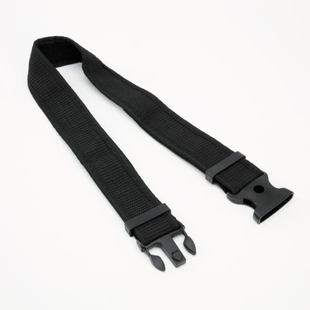Tactical belt, 125 cm, width 5 cm, plastic buckle, black-5