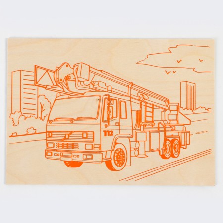 Basics for burning "Fire machine" 30x21 cm-1