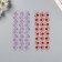 Sticker of rhinestones plastic "bends - flowers, pearls, rhinestones" mix 16.5x7 cm