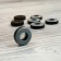 Furniture round tundra, d = 25 mm, 8 pcs., Polymer, gray color
