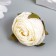 Budon on the leg for decoration "Pionovite rose cream" 4x5 cm