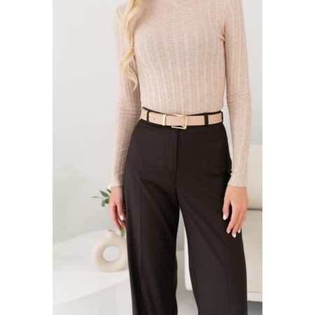Women's turtleneck Eliseeva Olesya, size 54, beige color-2