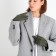 Gloves are female, dimensionless, without insulation, khaki color