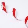 Ribbon for decor and gifts Kraft "Red" 2cm x 5 m