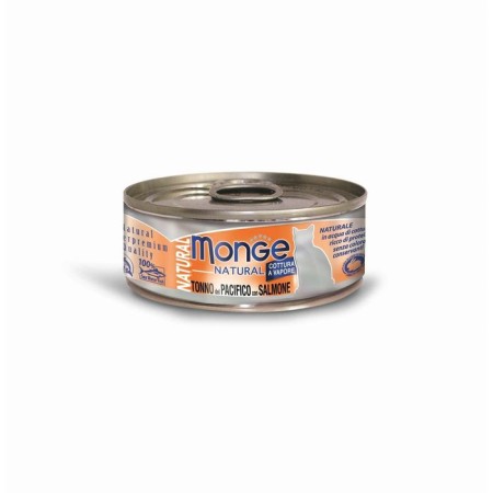 Wet feed Monge Cat Natural for cats, salmon tuna, railway, 80 g