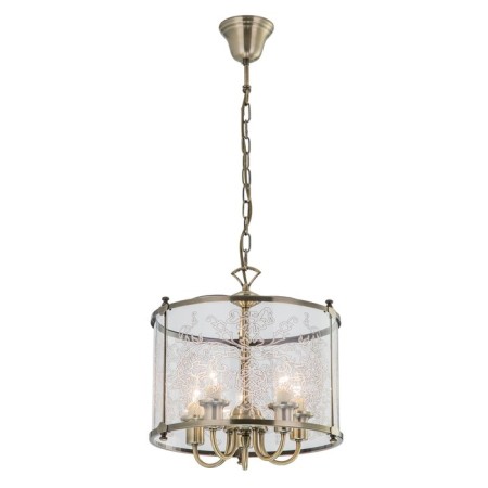 Versaille lamp 5x60W E14 bronze 37x37x50cm