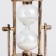 Sanding clock "Eiffel Tower", souvenir, 15.5 x 6.5 x 16 cm