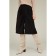 Women's shorts, size 50, black color