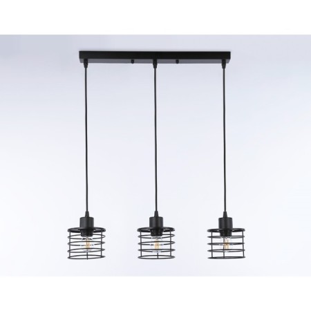 Lightwood LOOT LOFT AMBRELLA LIGHT, TraDITIONAL, TR8075, 3HE27, Black Color Black-2