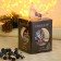 Christmas ball D-8 cm "Berry pattern" manual painting
