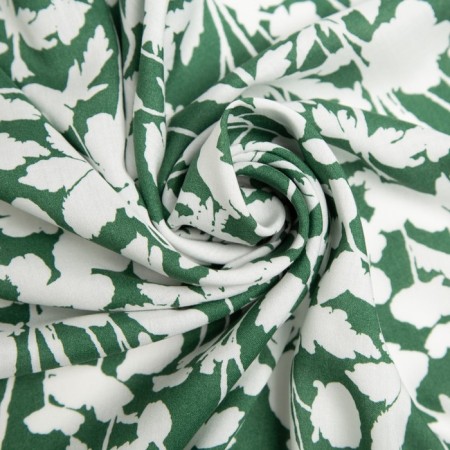 Textile scarf, green color, size 70x70-3