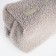 Women's road cosmetic bag with a Textura lining, gray color
