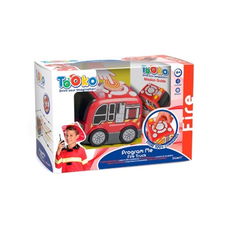 Programmable firefire tooko program Me Fire Truck, Red color-4
