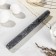 Magistro marble rolling pin, 25 × 2.2 cm, black color